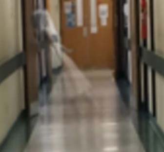 Un vrai fantôme à l'hôpital