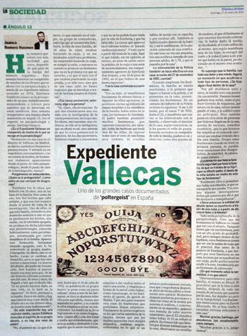 Journal affaire Vallecas