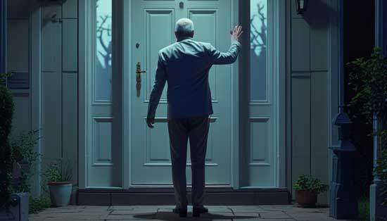 Histoire vraie de fantôme : un homme décédé revient à la maison...